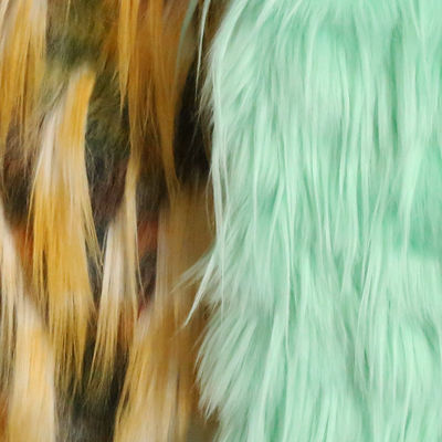 160cm 30-55mm JACQUARD 偽毛布 500m プリント 100% アクリル