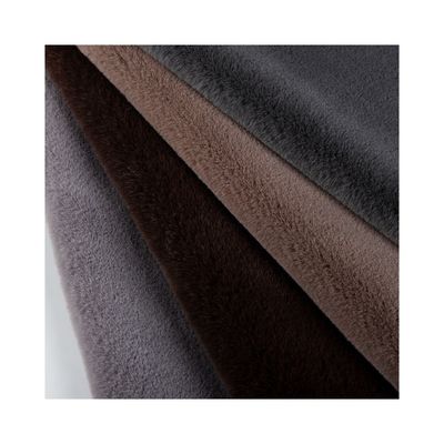 100% ポリエステル フロント素材 毛皮用偽毛布