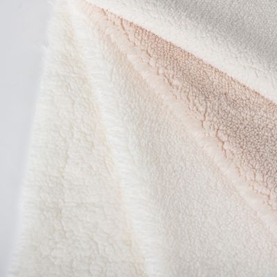 冬用コート用ポリエステルシェルパ内膜布 ジャケット内膜 300-500g/m 幅58/60