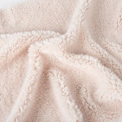 冬用コート用ポリエステルシェルパ内膜布 ジャケット内膜 300-500g/m 幅58/60