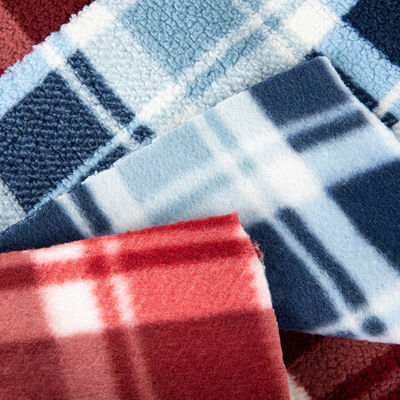 快適な服の生産のための二面印刷ポリエステル綿ベルベット
