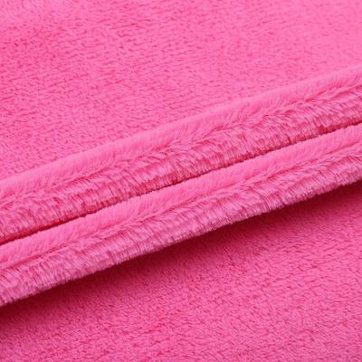 中等重量 260GSM 玩具や服装の内膜を作るための織り平らなPVプラッシュ布