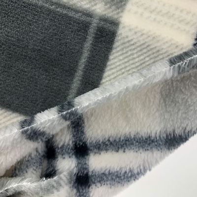 服装 プルーシュ 布 100% ポリエステル ニット フランネル 布 毛布