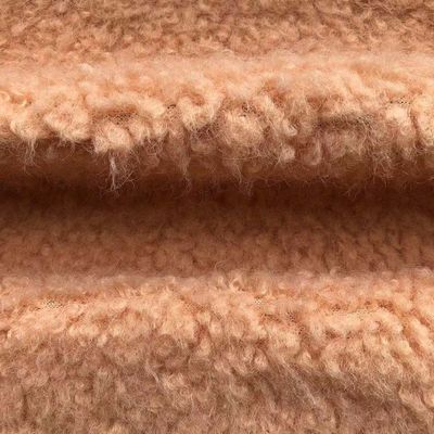 汚れを消す100%ポリエステル パーソナライズされた粒子 女性用毛布のための羊毛コート
