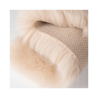 100%ポリエステル 高重量シェルパ 人工毛皮 冬服の生産