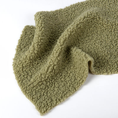 ファッショナルのパルシュファブリック 300gm 100%リサイクルポリエステルシェルパテディファブリックのサンプル無料