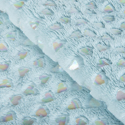 100% ポリエステル スパークリング セキン スティック PV ベルヴェット プルーシュ 繊維 輝く 金製 薄膜 58/60 "幅