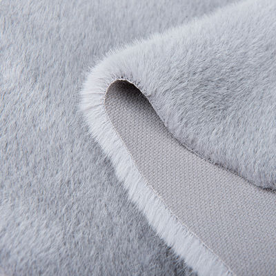 中等重量 360gm 100%ポリエステル ウサギ毛皮 偽毛布 冬服用
