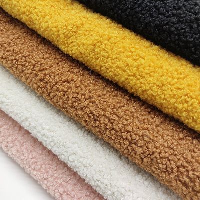 テディベア毛皮 冬用コート 幅58/60"