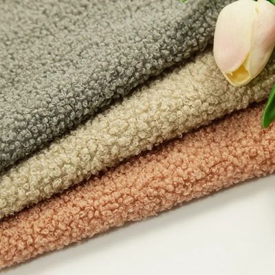 テディベア毛皮 冬用コート 幅58/60"